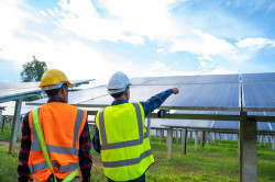 Panneaux photovoltaïques dans le Val-d'Oise